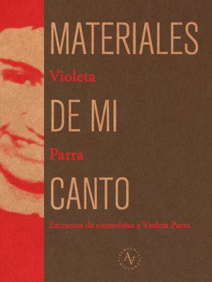 cover image of Materiales de mi canto